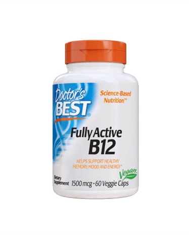 Doctor's Best Fully Active B12 60x1500mcg - vitamins