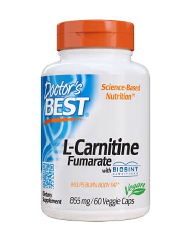 Doctor's Best L-Carnitine Fumarate 60x500mg - the body