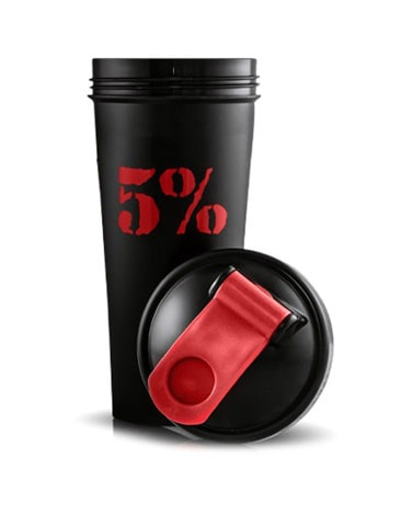 5% Nutrition Shaker