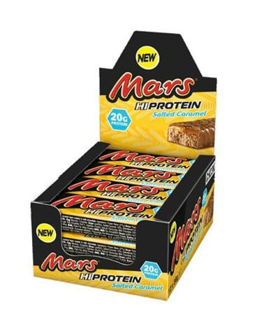 Mars Protein Bar Salted Caramel 12x59g - collagen powder