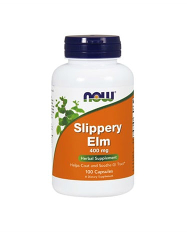 NOW Foods Slippery Elm 100x400mg - the