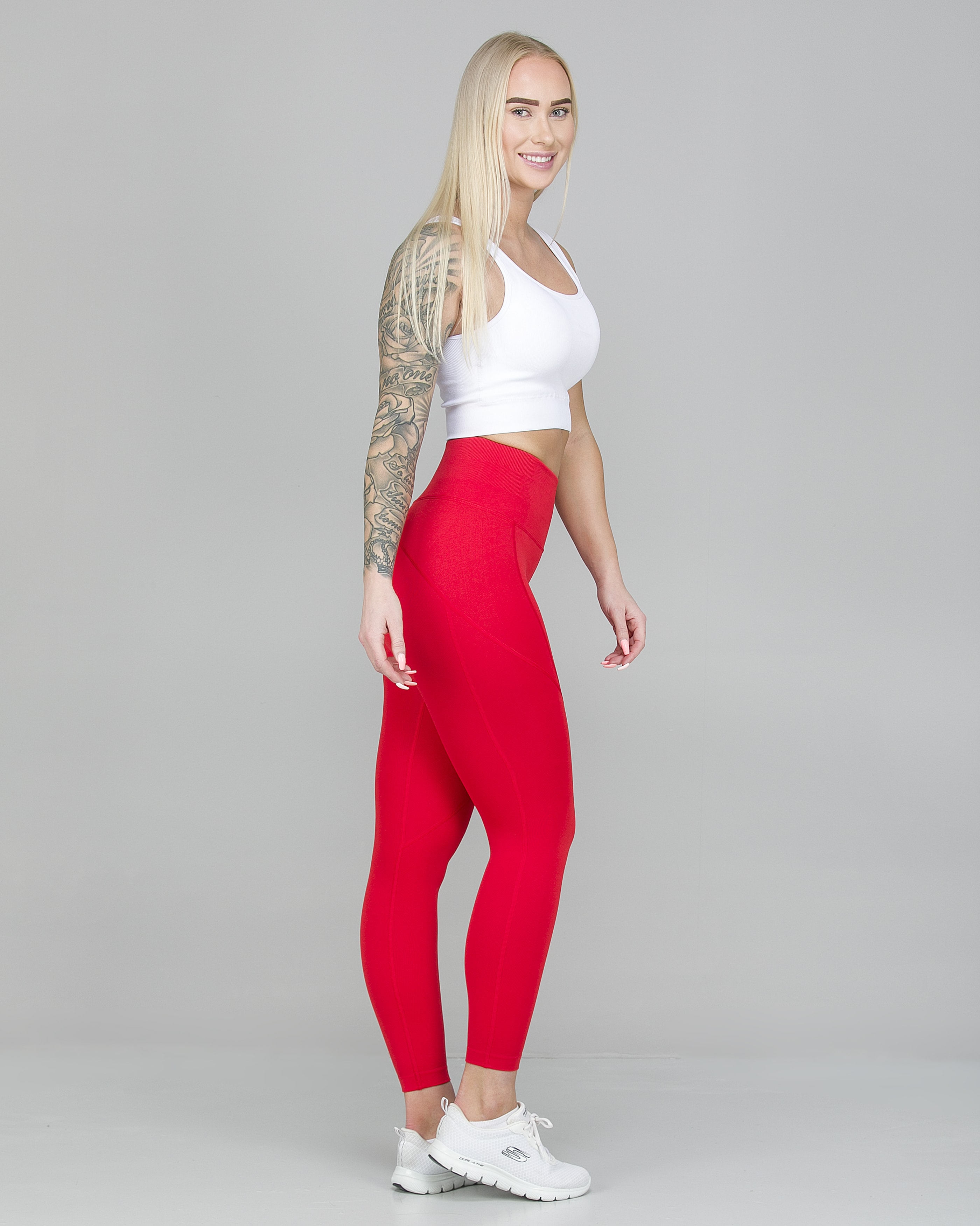 Jerf Pine Tights Red9