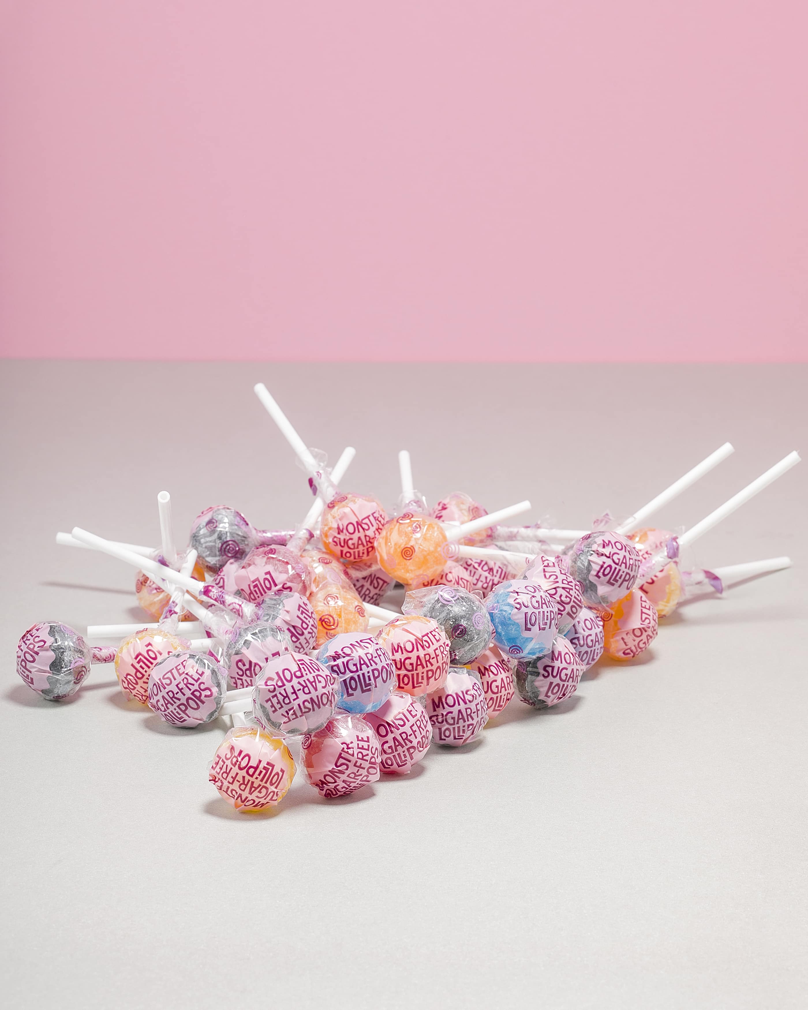Monster Sugar Free Lollipops 560g 80 Lollipops! Tights.no