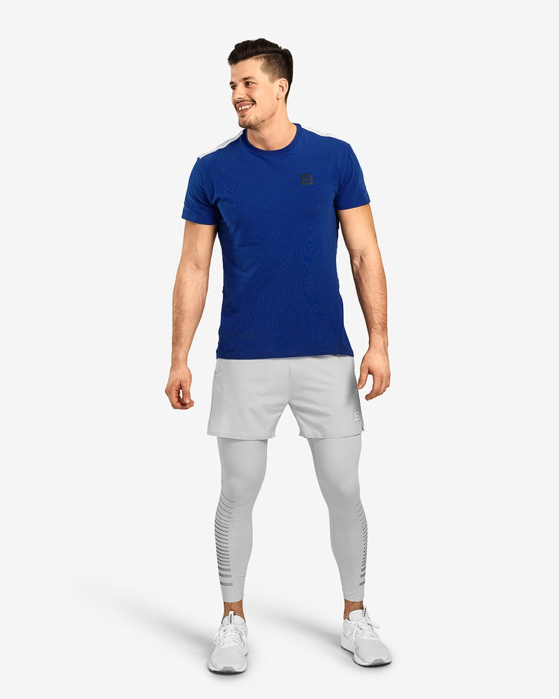 Better Bodies Varick tee Royal blue - L