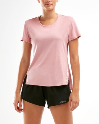 2XU XVENT G2 SS Tee Women Zephyr/White Reflective - XL - til
