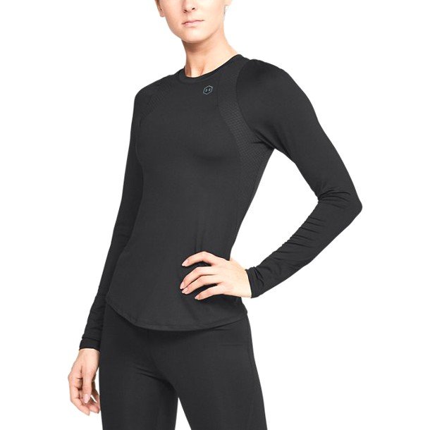 Under Armour Rush LS Hushed Black - M - mer energi