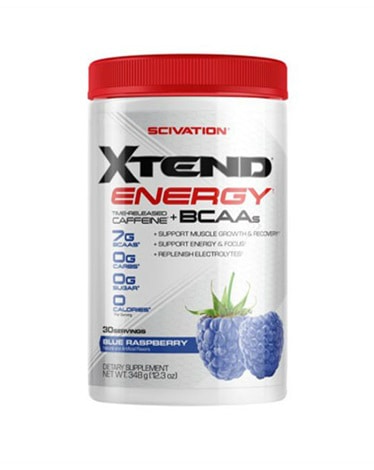 Scivation Xtend Energy 348g - Blue Raspberry - vitamin for