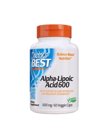Doctor's Best Alpha-Lipoic Acid - 60x600mg - vitamin for