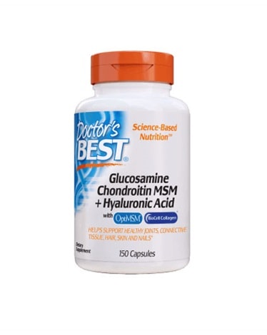 Doctor's Best - Glucos./Chondr./MSM/Hyalu - 150caps - the body