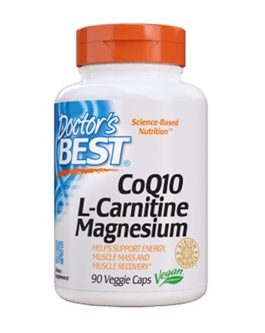 Doctor's Best - Mag/CoQ10/Carnitine - 90 veggie gels - is