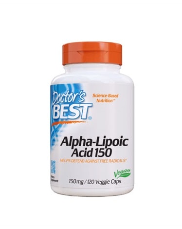Doctor's Best Alpha-Lipoic Acid - 120x150mg - vitamin for
