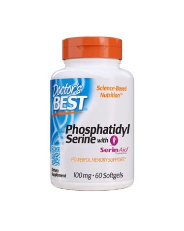 Doctor's Best - Phospatidylserine (100mg) - 60 soft gels - the body