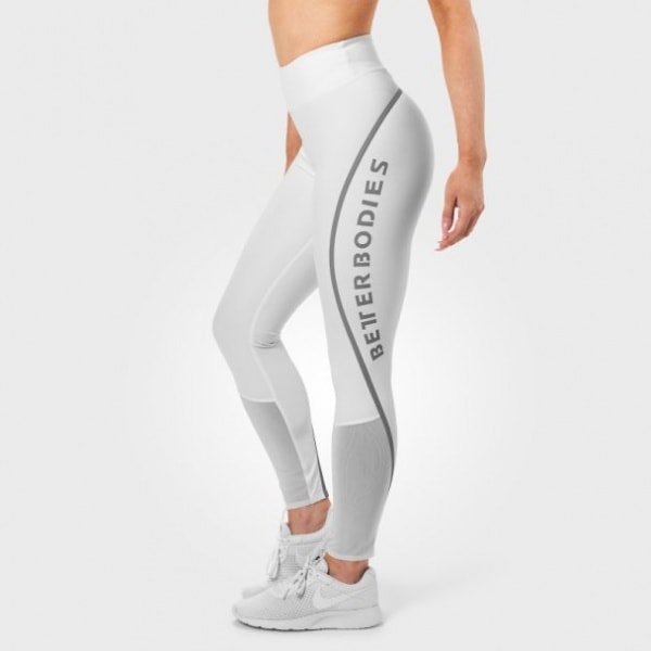 Better Bodies Nolita Tights - White - M - polyester