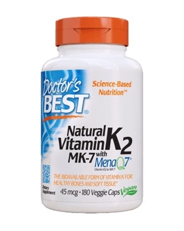 DrB Natural Vitamin K2 MenaQ7 - 180 veggie caps - the body