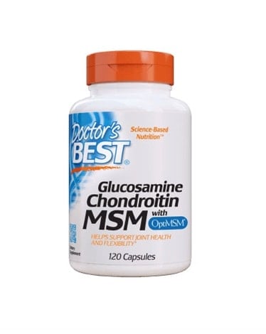 Doctor's Best - Glucosamine/Chondroitin/MSM - 120 caps - protein for