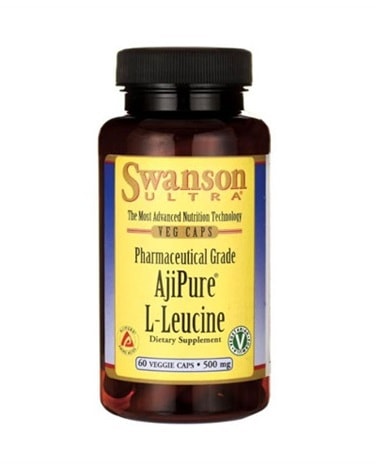 Swanson - Ajipure Leucine - 500mg - 60 veg caps - is