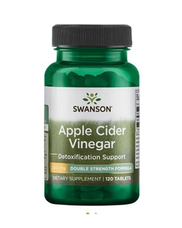 Swanson - Diet Apple Cider Vinegar - 200mg - 120tabs - weight