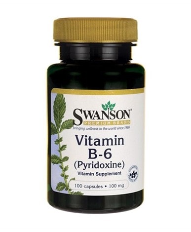 Swanson - Vitamin B-6 - 100mg - 100caps - the body