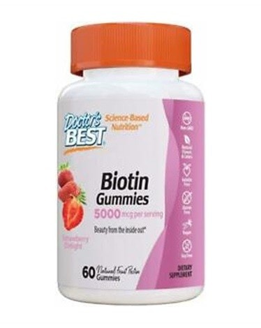 Doctor's Best Biotin Gummies - 60 gummies - is