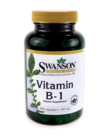 Swanson - Vitamin B-1 - 100mg - 250 caps - the body