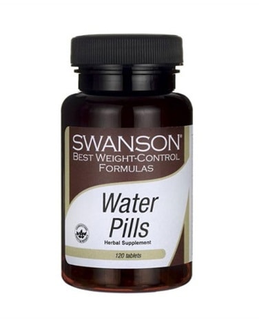 Swanson - Diet Water Pills - 120 tabs - weight