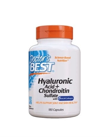 Doctor's Best - Hyaluronic Acid w/Chondroitin - 180 caps - the body
