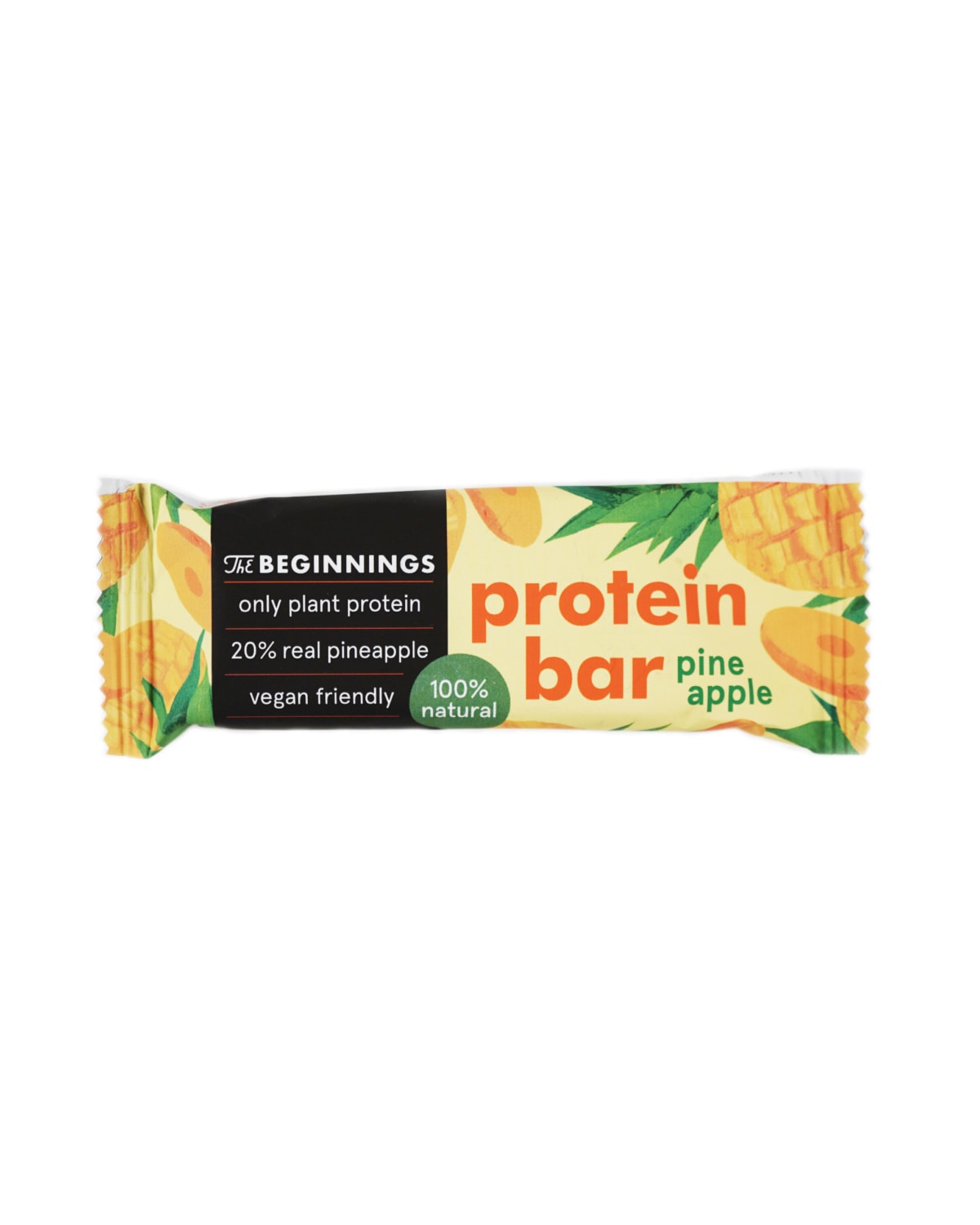 TheBeginnings Vegan Pineapple Protein Bar 40g - weight