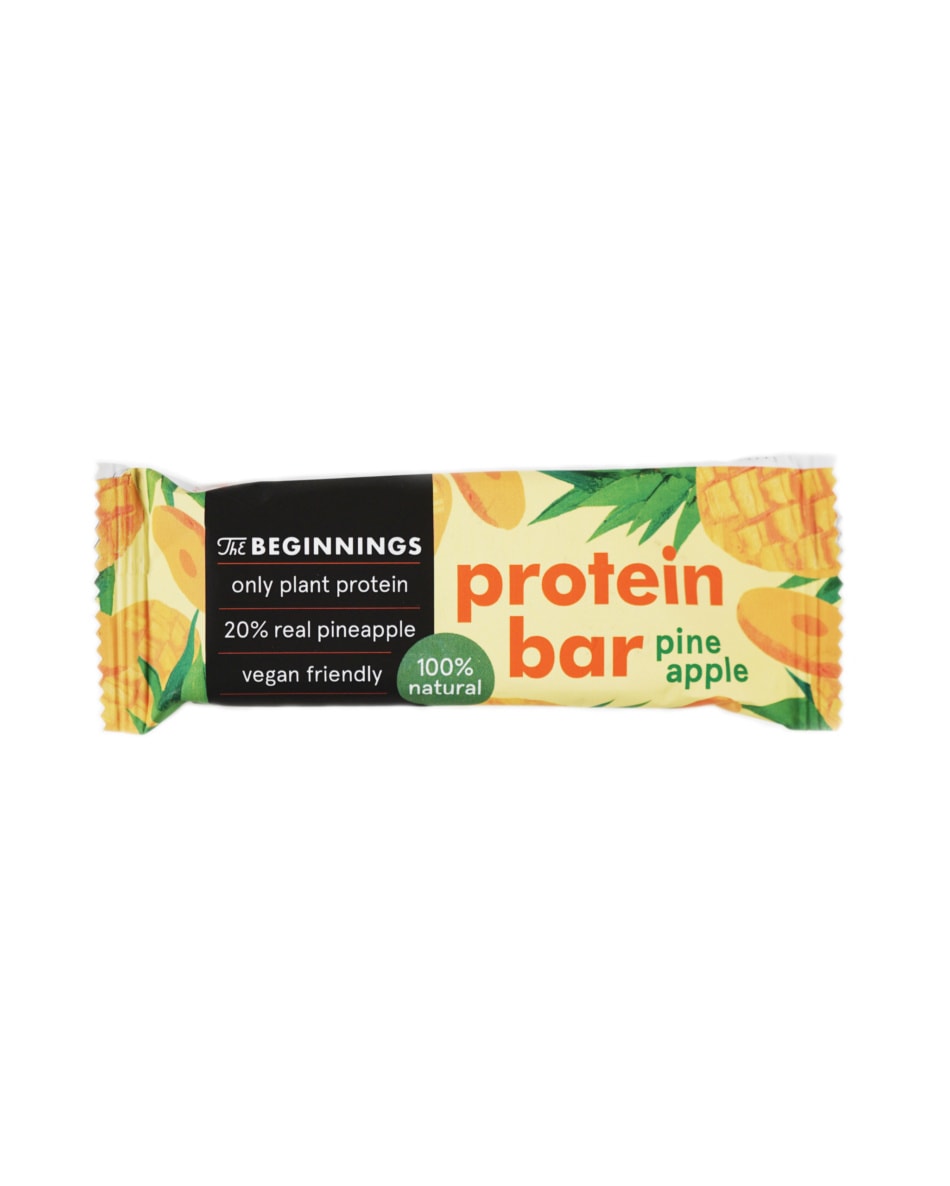 TheBeginnings Vegan Pineapple Protein Bar 40g Tights.no