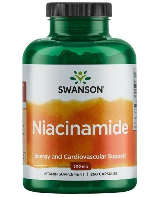 Swanson - Niacinamide - 500mg - 250 caps - vitamin for