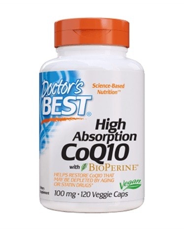 Doctor's Best - CoQ10 (100mg) - 30 veggie caps - exercise