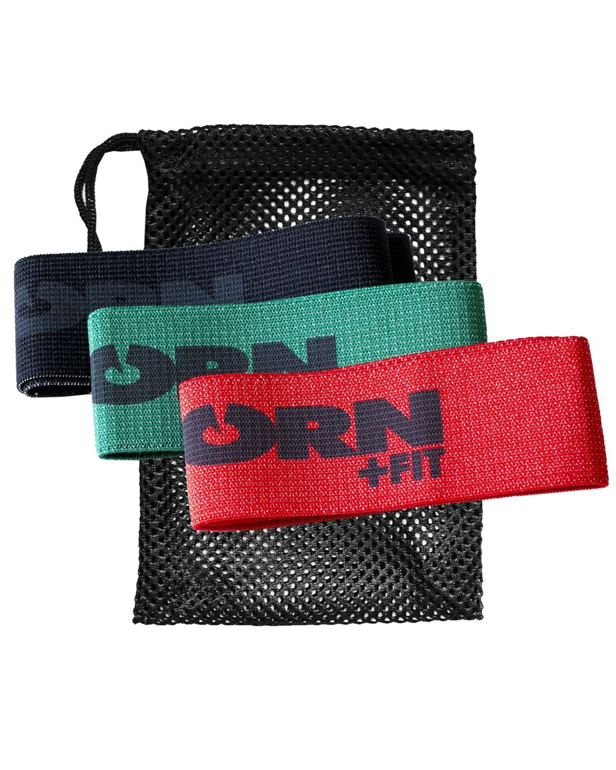 Thornfit Resistance Band Textile Sett - svart