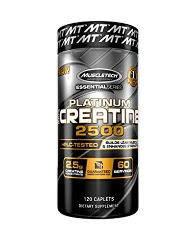 MuscleTech 100% Platinum Creatine 120x1000mg - til trening