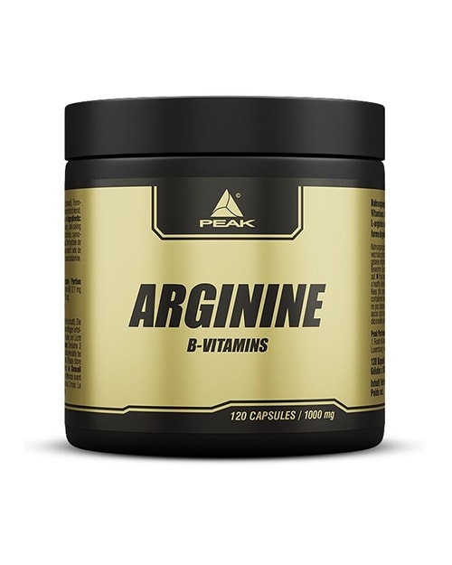 PEAK Arginin 120x700mg - tilskudd