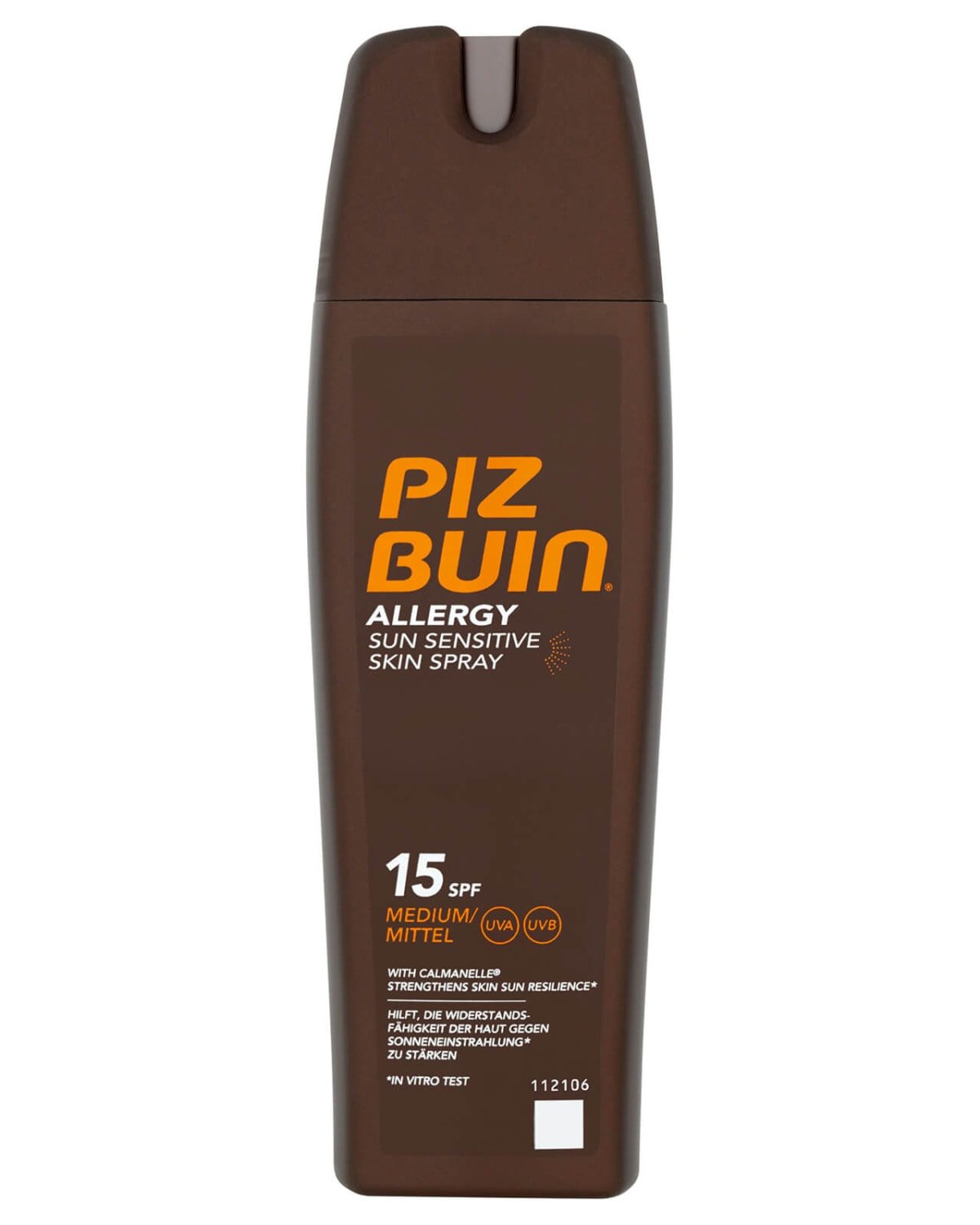 Piz Buin Allergy Sun Sensitive Skin Spray - Medium SPF15 200ml - the body