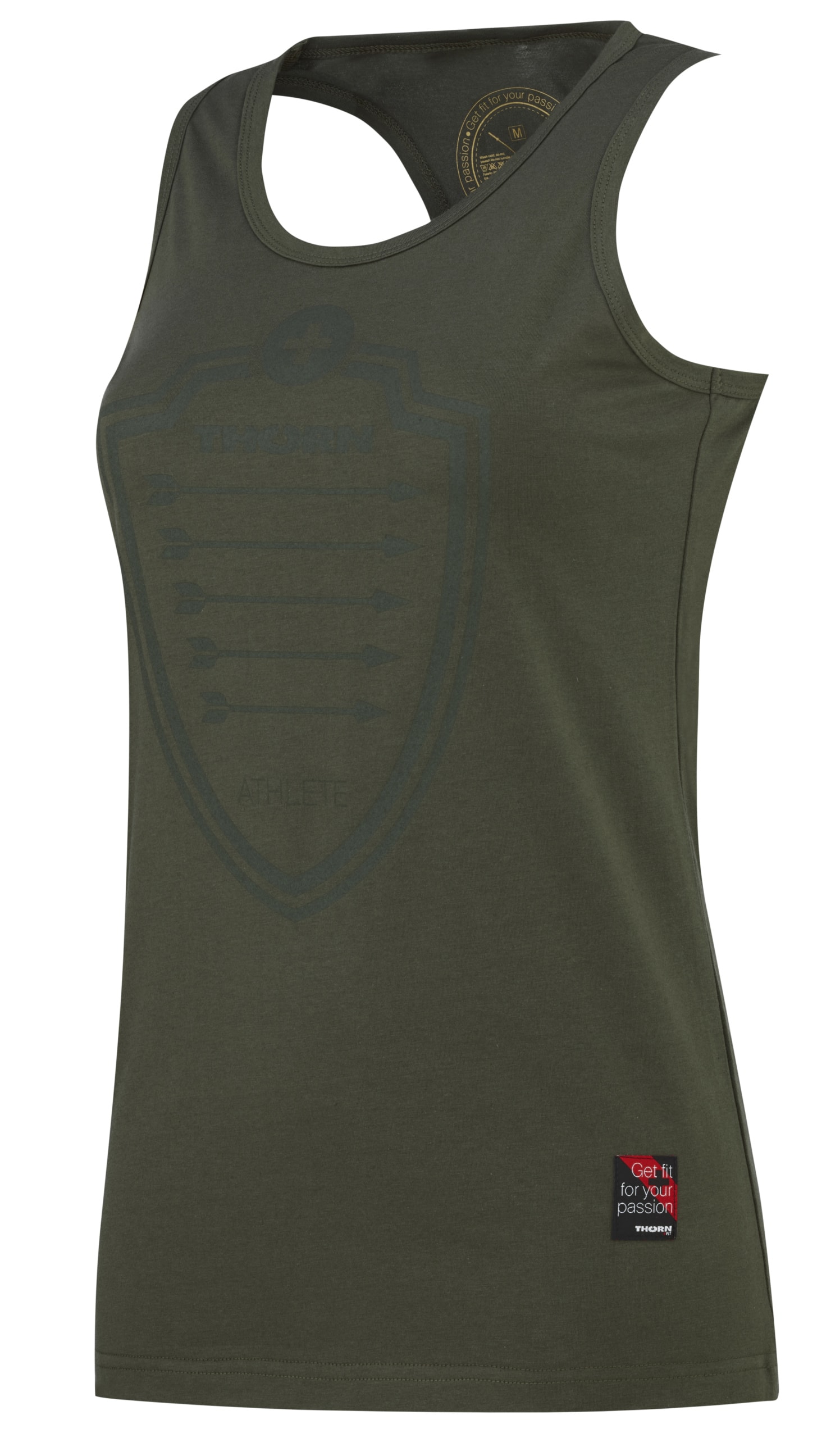 Lady top Arrow Army Green_1