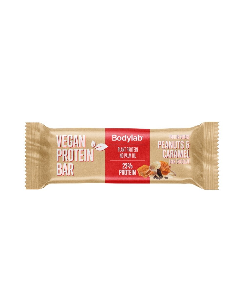 Bodylab Vegan Bar - Peanuts & Caramel 40g - protein for