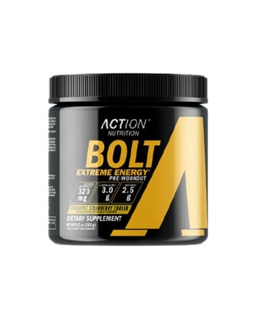 Action Nutrition Bolt 232g - Pineapple Strawberry - energy drink powder