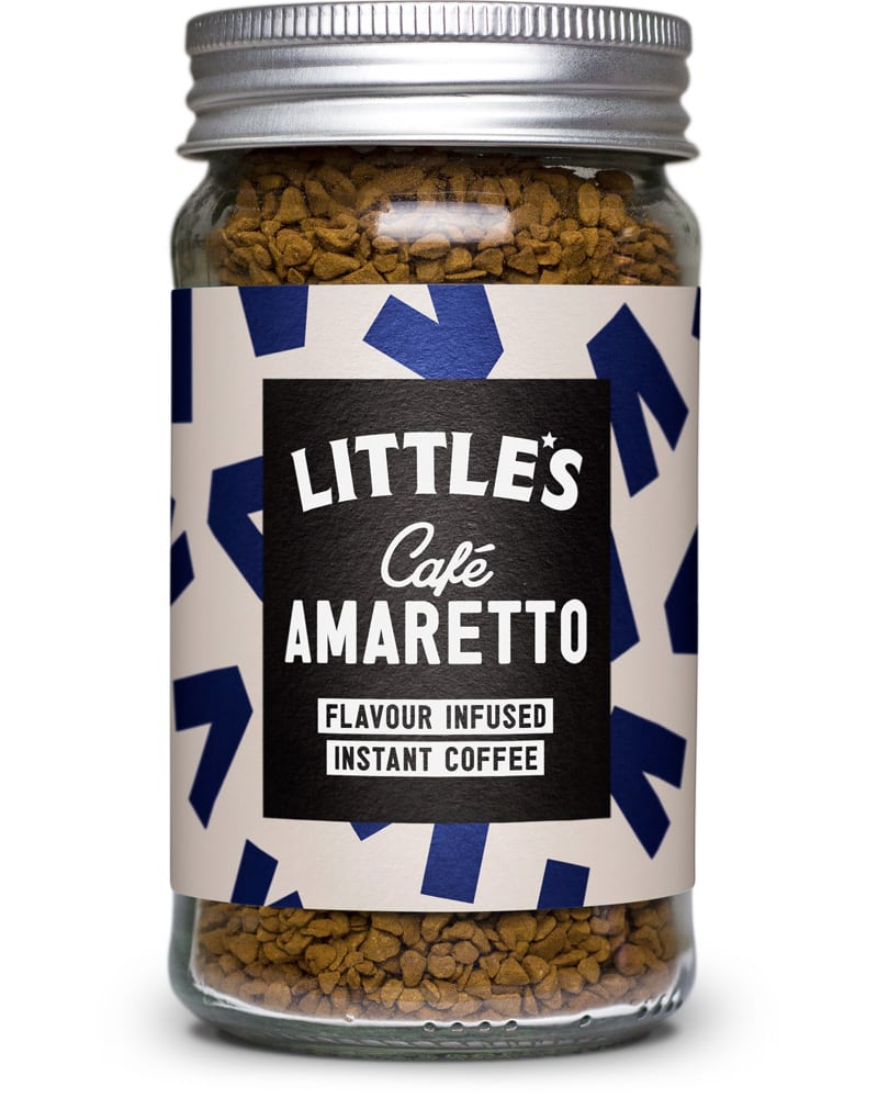 Little's Cafe Amaretto Flavour Instant Coffee 50g - biscotti