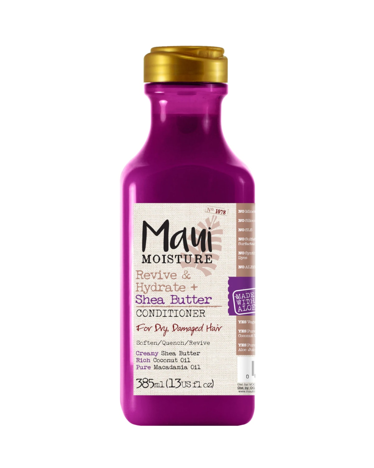 Maui Moisture Revive & Hydrate Shea Butter Conditioner 300ml - til håret