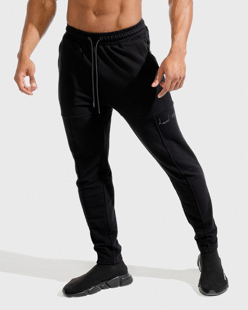 Squat Wolf - Vibe Jogger Pants - Black - XXL - the