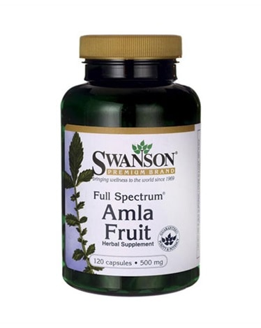 Swanson - Amla Fruit - 500mg - 120 caps - the