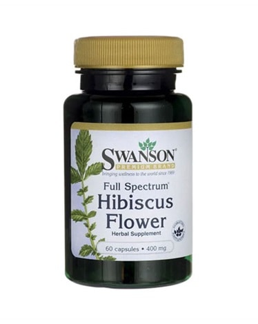 Swanson - Hibiscus Flower - 400mg - 60 caps - the body