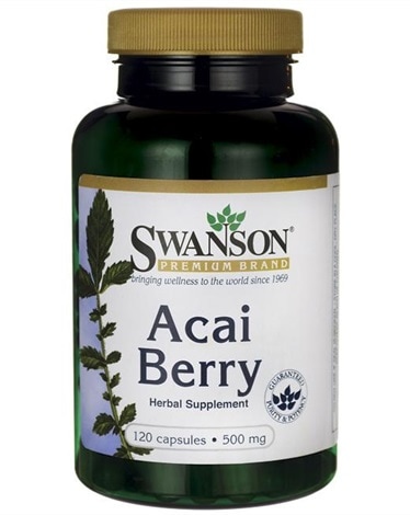 Swanson - Acai Berry - 500mg - 120 caps - the