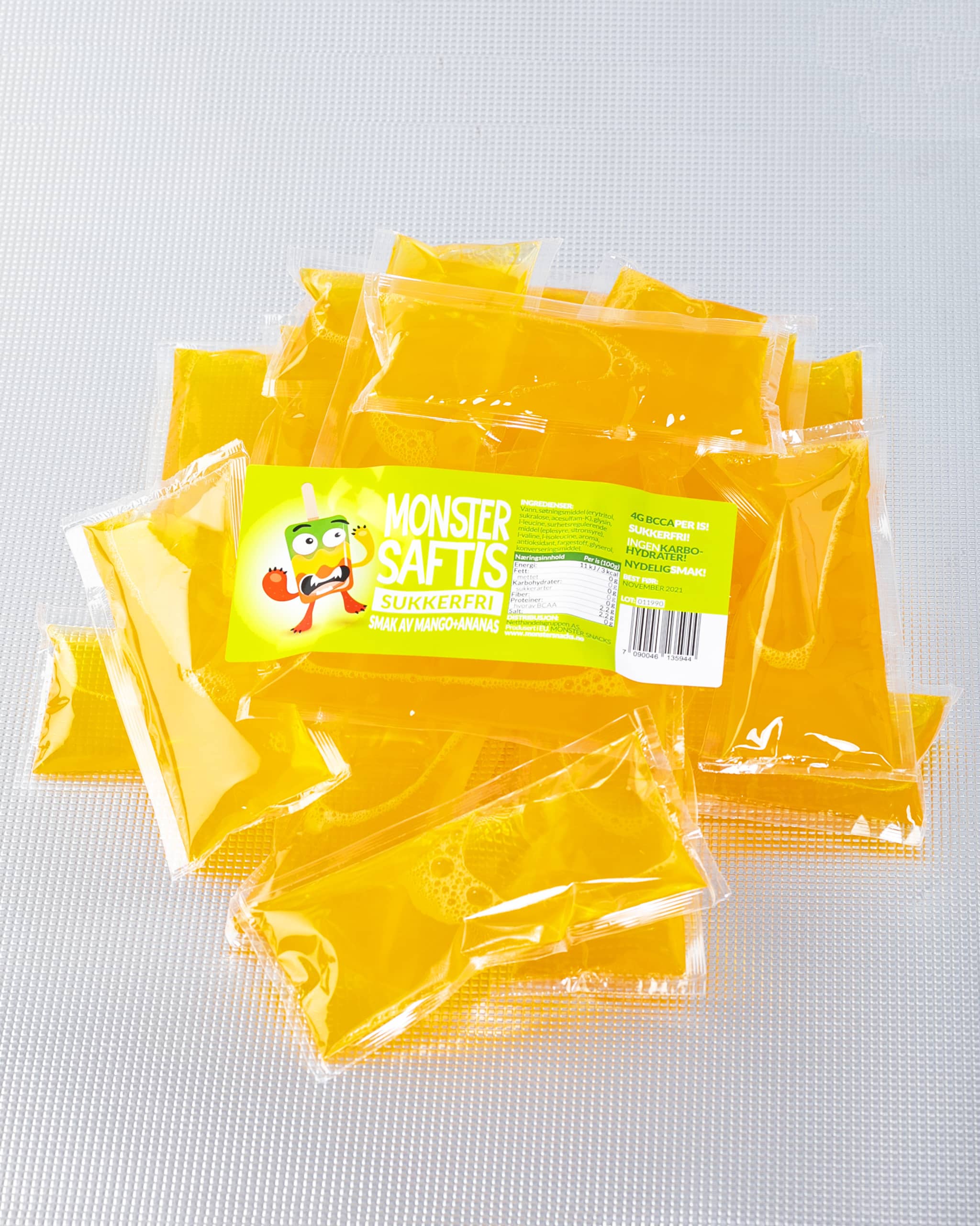 Monster Sukkerfri BCAA Saftis - Mango:Ananas - TYVE STORE IS!1