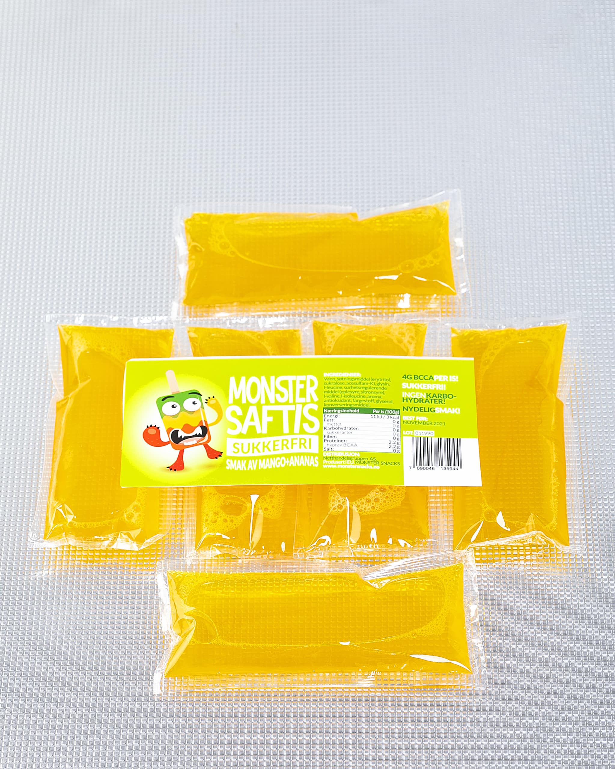 Monster Sukkerfri BCAA Saftis - Mango:Ananas - TYVE STORE IS!2