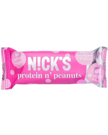 Nick's Proteinbar Protein & Peanuts 50g - salt