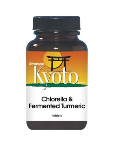 Swanson - Kyoto Chlorella / Tumeric - 120 tabs - the