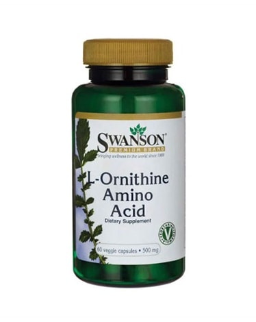 Swanson - L-Ornithine - 500mg - 60 vegcaps - the body