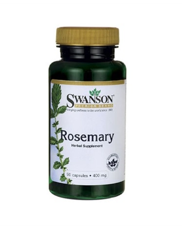 Swanson - Rosemary - 400mg - 90caps - the body
