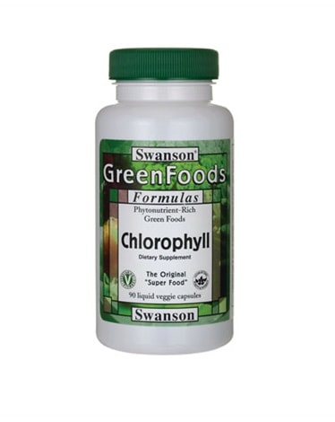 Swanson - Greens Chlorophyll - 90 liquid vegcaps - the